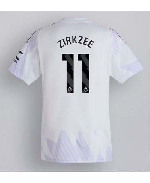 Günstige Manchester United Joshua Zirkzee #11 Auswärtstrikot 2025-26 Kurzarm Günstige Manchester United Joshua Zirkzee #11 Auswärtstrikot 2025-26 Kurzarm